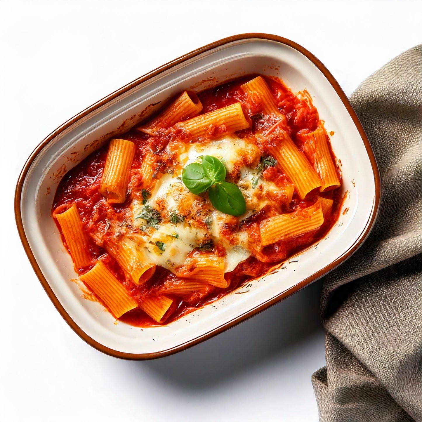 Spicy Rigatoni Bake