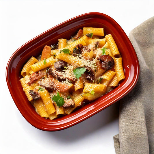 Baked Mushroom Pasta